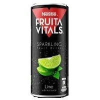 Nestle F/v Sparking Drink Lime 250ml
